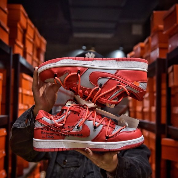 nike sb janoski platinum & red suede skate shoes